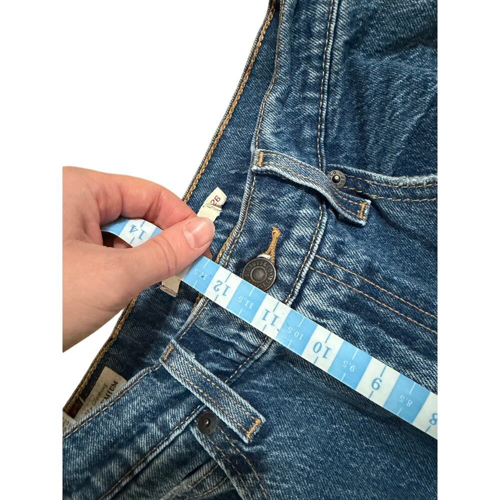 Levis 70s High Flare Sonoma Step Jeans 26 Ultra High Rise Bell Bottom Retro - Picture 11 of 12